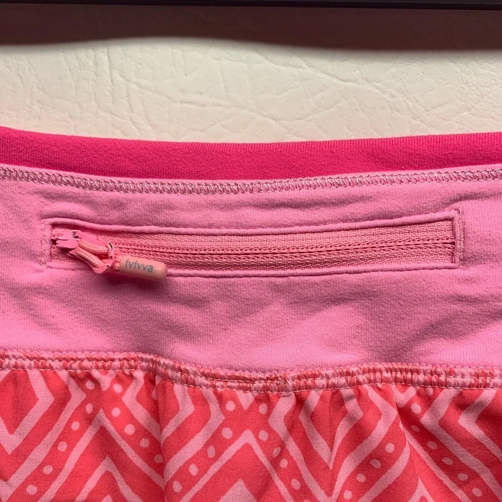Ivivva girls tennis skirt size 14 pink